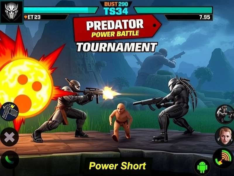 Predator Assault Power Battle Gameplay Screenshot